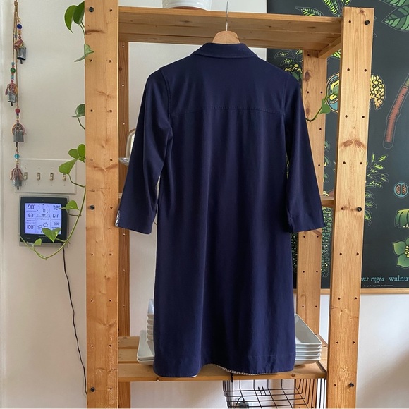 Spartina 449 Navy Blue Camilla Polo Shirt Dress XS - Picture 5 of 16